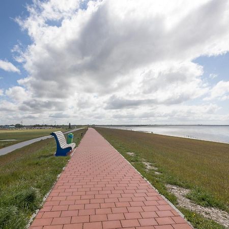 Direkt Am Deich - Ferienwohnung Amrum Im Gaestehaus Am Badedeich ดาเกอบึล ภายนอก รูปภาพ